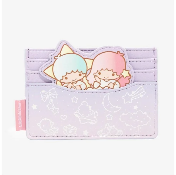 Loungefly Sanrio Little Twin Stars Constellations Cardholder - Picture 2 of 7